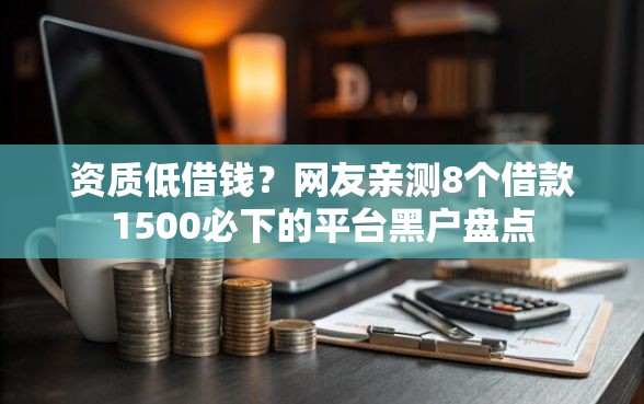 资质低借钱？网友亲测8个借款1500必下的平台黑户盘点