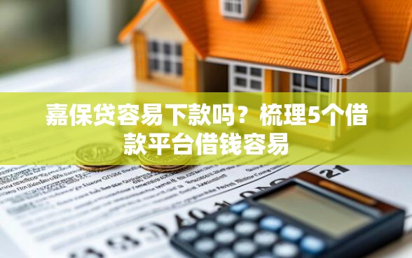 嘉保贷容易下款吗？梳理5个借款平台借钱容易