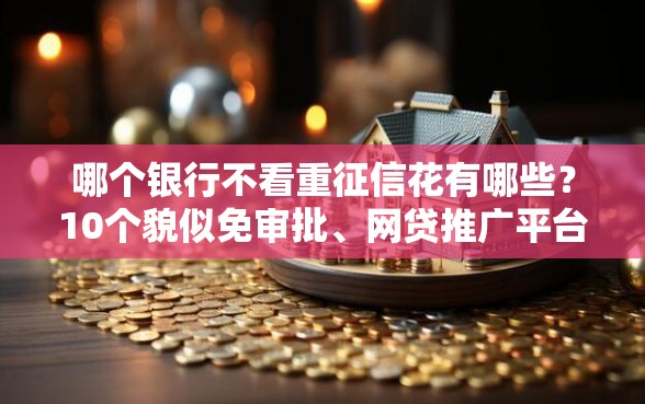 哪个银行不看重征信花有哪些？10个貌似免审批、网贷推广平台合集