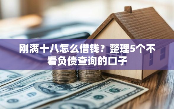 刚满十八怎么借钱?整理5个不看负债查询的口子 刚满十八怎么借钱?整理5个不看负债查询的口子
