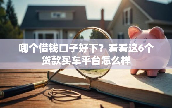 哪个借钱口子好下？看看这6个贷款买车平台怎么样