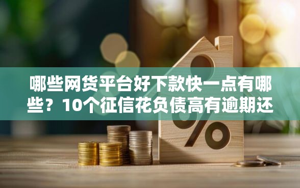 哪些网货平台好下款快一点有哪些？10个征信花负债高有逾期还能下款的口子推荐给你