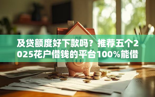 及贷额度好下款吗？推荐五个2025花户借钱的平台100%能借到