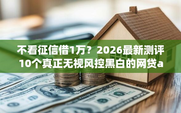 不看征信借1万？2026最新测评10个真正无视风控黑白的网贷app