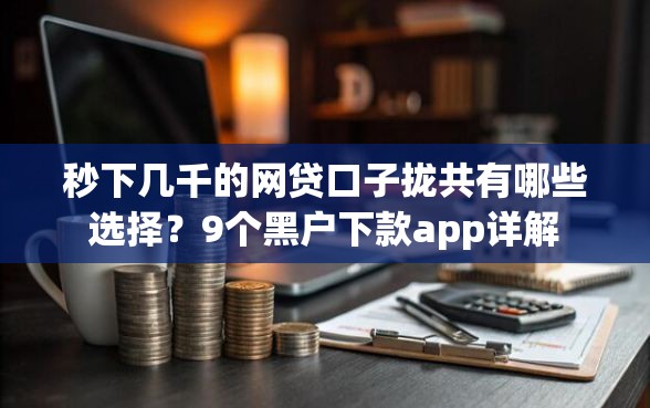 秒下几千的网贷口子拢共有哪些选择？9个黑户下款app详解