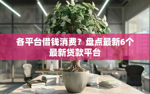 各平台借钱消费？盘点最新6个最新贷款平台