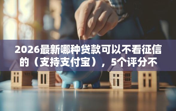 2026最新哪种贷款可以不看征信的（支持支付宝），5个评分不足征信花可以借的平台无私分享