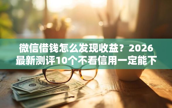 微信借钱怎么发现收益？2026最新测评10个不看信用一定能下款的贷款平台