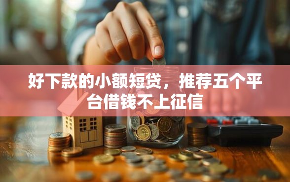 好下款的小额短贷，推荐五个平台借钱不上征信