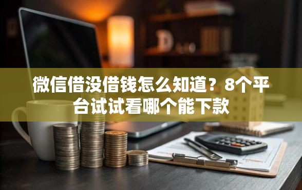 微信借没借钱怎么知道?8个平台试试看哪个能下款 微信借没借钱怎么知道?8个平台试试看哪个能下款