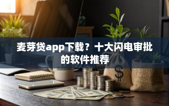 麦芽贷app下载？十大闪电审批的软件推荐