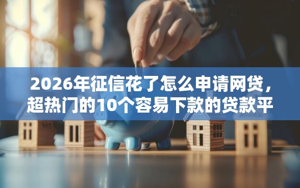 2026年征信花了怎么申请网贷，超热门的10个容易下款的贷款平台推荐
