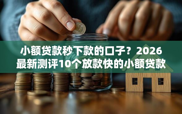 小额贷款秒下款的口子？2026最新测评10个放款快的小额贷款平台