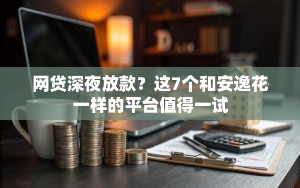 网贷深夜放款？这7个和安逸花一样的平台值得一试