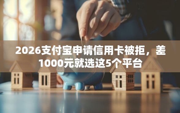 2026支付宝申请信用卡被拒，差1000元就选这5个平台