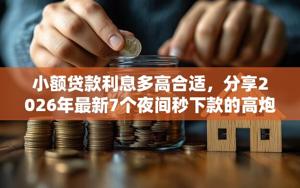 小额贷款利息多高合适，分享2026年最新7个夜间秒下款的高炮口子