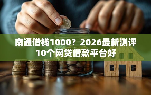 南通借钱1000？2026最新测评10个网贷借款平台好