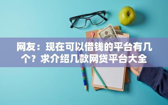 网友：现在可以借钱的平台有几个？求介绍几款网贷平台大全