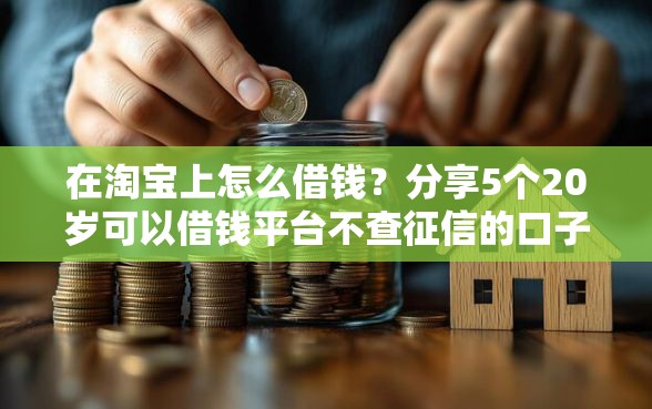 在淘宝上怎么借钱？分享5个20岁可以借钱平台不查征信的口子
