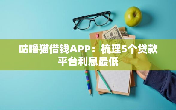 咕噜猫借钱APP：梳理5个贷款平台利息最低