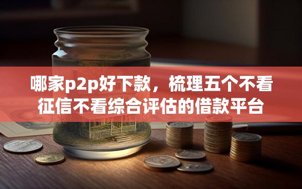 哪家p2p好下款，梳理五个不看征信不看综合评估的借款平台