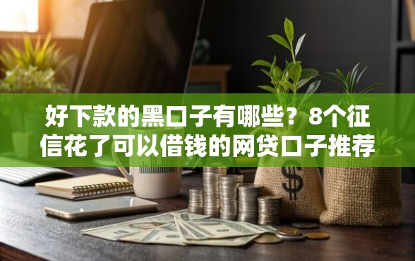 好下款的黑口子有哪些？8个征信花了可以借钱的网贷口子推荐给你
