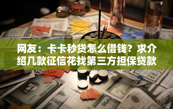 网友：卡卡秒贷怎么借钱？求介绍几款征信花找第三方担保贷款平台