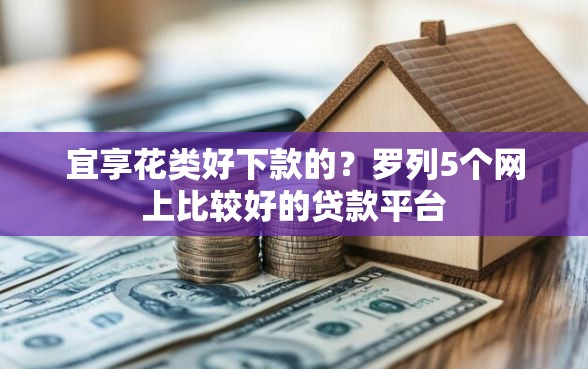 宜享花类好下款的？罗列5个网上比较好的贷款平台