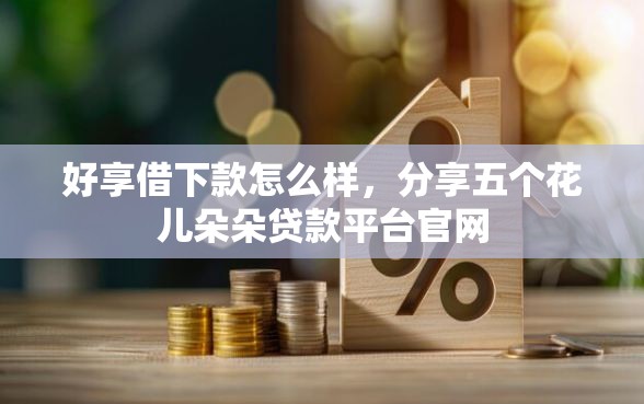 好享借下款怎么样，分享五个花儿朵朵贷款平台官网