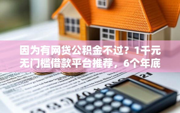 因为有网贷公积金不过？1千元无门槛借款平台推荐，6个年底还能正常下款的平台盘点