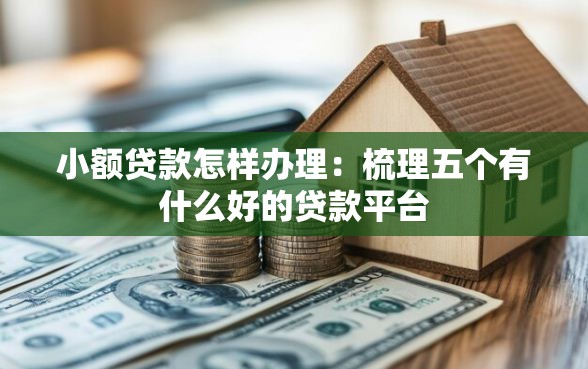 小额贷款怎样办理：梳理五个有什么好的贷款平台