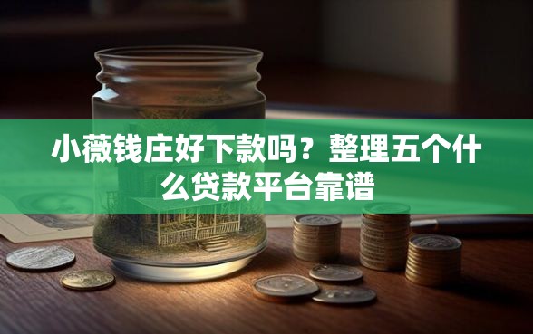 小薇钱庄好下款吗？整理五个什么贷款平台靠谱