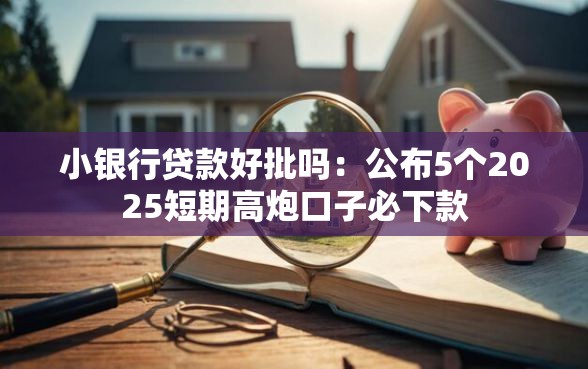 小银行贷款好批吗：公布5个2025短期高炮口子必下款