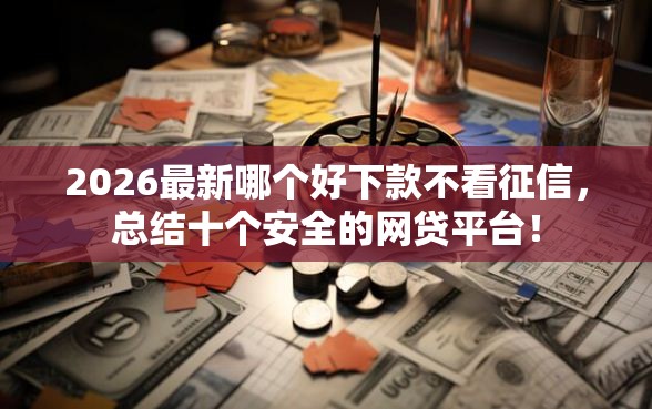 2026最新哪个好下款不看征信,总结十个安全的网贷平台! 2026最新哪个好下款不看征信,总结十个安全的网贷平台!