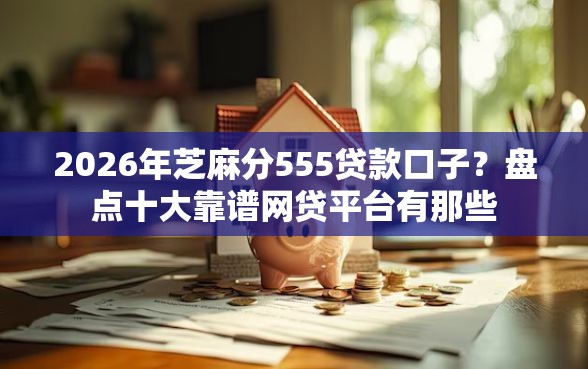 2026年芝麻分555贷款口子？盘点十大靠谱网贷平台有那些