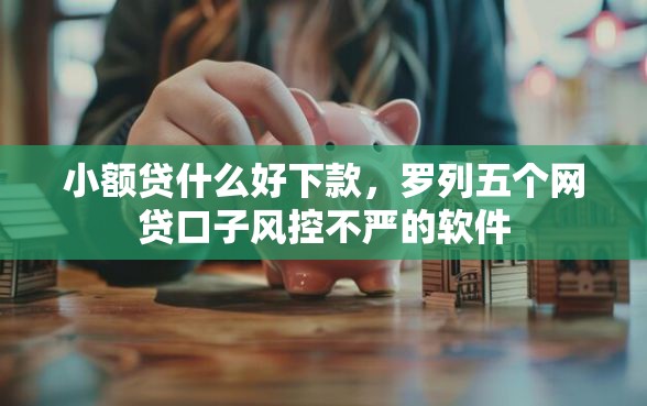 小额贷什么好下款，罗列五个网贷口子风控不严的软件