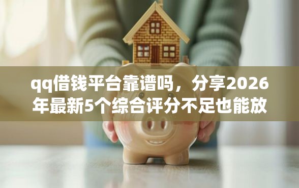 qq借钱平台靠谱吗，分享2026年最新5个综合评分不足也能放款的平台