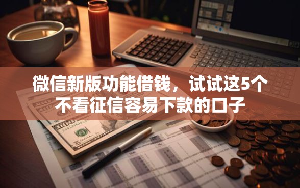 微信新版功能借钱，试试这5个不看征信容易下款的口子