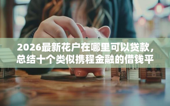2026最新花户在哪里可以贷款，总结十个类似携程金融的借钱平台！