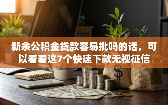 新余公积金贷款容易批吗的话，可以看看这7个快速下款无视征信的app