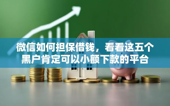 微信如何担保借钱，看看这五个黑户肯定可以小额下款的平台