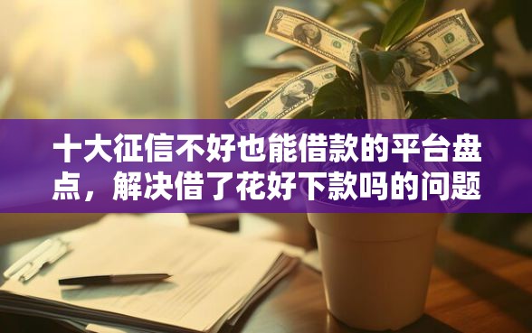 十大征信不好也能借款的平台盘点,解决借了花好下款吗的问题 十大征信不好也能借款的平台盘点,解决借了花好下款吗的问题