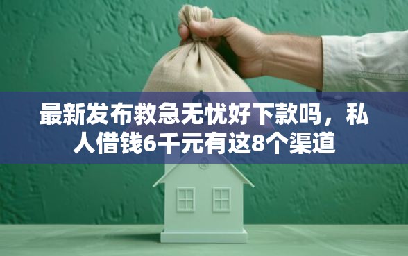 最新发布救急无忧好下款吗，私人借钱6千元有这8个渠道