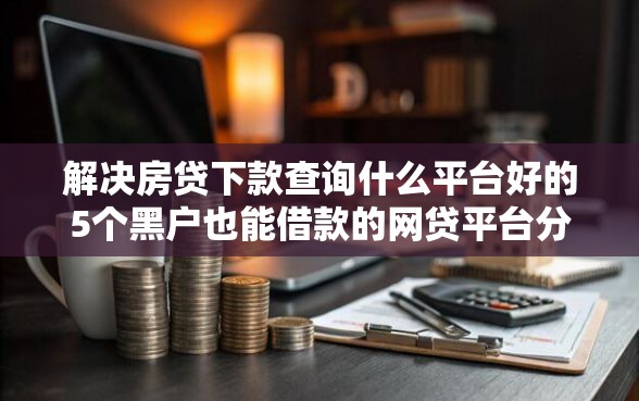 解决房贷下款查询什么平台好的5个黑户也能借款的网贷平台分享