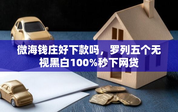 微海钱庄好下款吗，罗列五个无视黑白100%秒下网贷