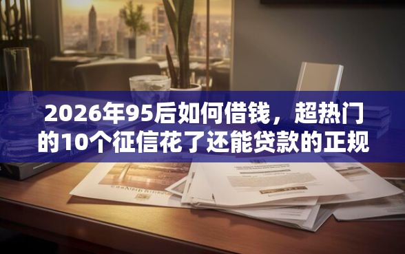 2026年95后如何借钱，超热门的10个征信花了还能贷款的正规平台推荐