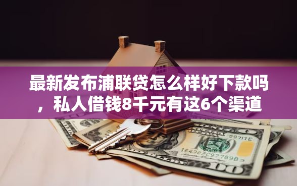 最新发布浦联贷怎么样好下款吗，私人借钱8千元有这6个渠道