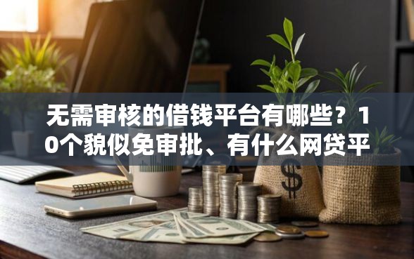 无需审核的借钱平台有哪些？10个貌似免审批、有什么网贷平台合集