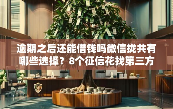 逾期之后还能借钱吗微信拢共有哪些选择？8个征信花找第三方担保贷款平台详解