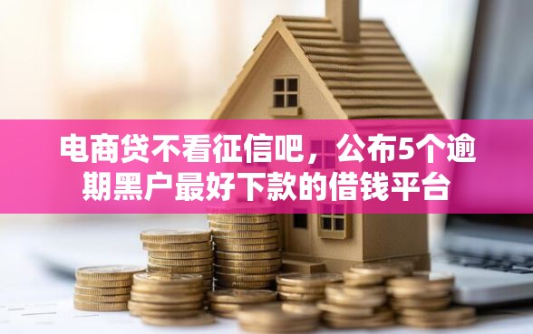 电商贷不看征信吧，公布5个逾期黑户最好下款的借钱平台
